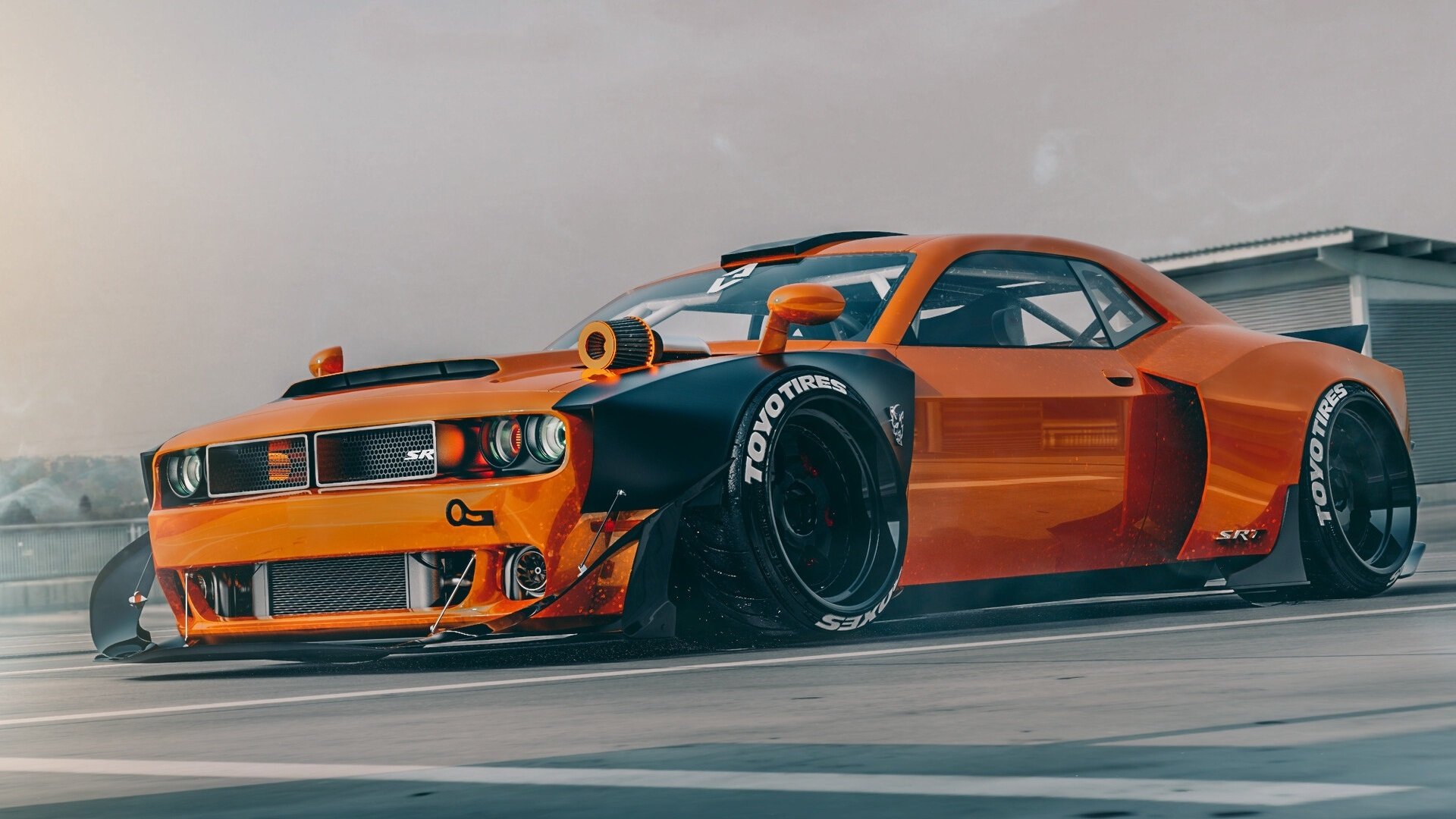 高科技材质打造的超现代赛道,现代高科技材料